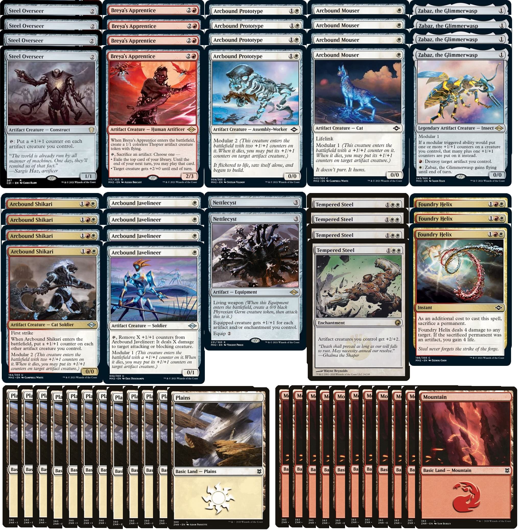 Amazon.com: Elite Artifact Modular Deck - Boros - Red White - Very